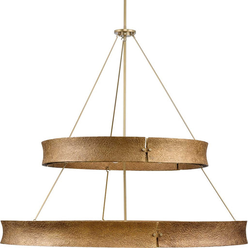 Progress Lighting Lusail 48" Chandelier, Soft Gold - P400377-205