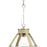 Progress Point Dume Rockdance 1Lt 15.75" Pendant/Seed/Beige - P500195-009