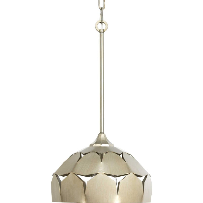 Progress Lighting Point Dume Yerba 1 Light Pendant, A Silver Ridge - P500201-134