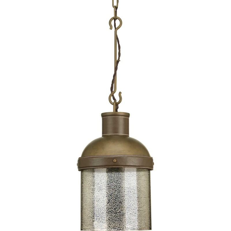 Progress Point Dume Rockdance 1Lt 9.5" Pendant/Mercury Glass/Brown - P500202-161
