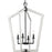 Progress Lighting Galloway 4 Light Foyer Light, Black/Distressed - P500378-31M