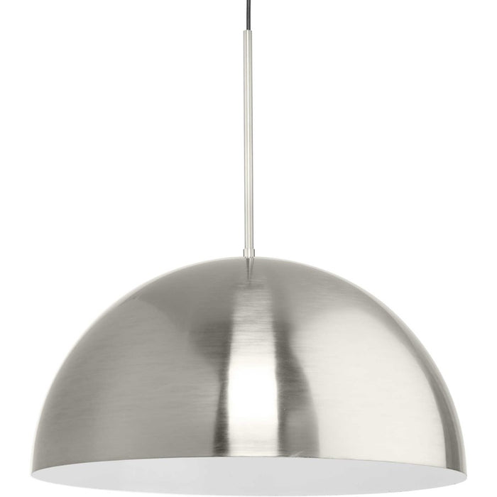 Progress Lighting Perimeter 1 Light 23" Pendant, Brushed Nickel - P500380-009