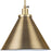 Progress Lighting Hinton 1 Light 16" Pendant, Brass - P500385-163