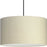 Progress Markor 3 Light Pendant, Nickel/Black/Brass /Ecru Linen - P500387-194