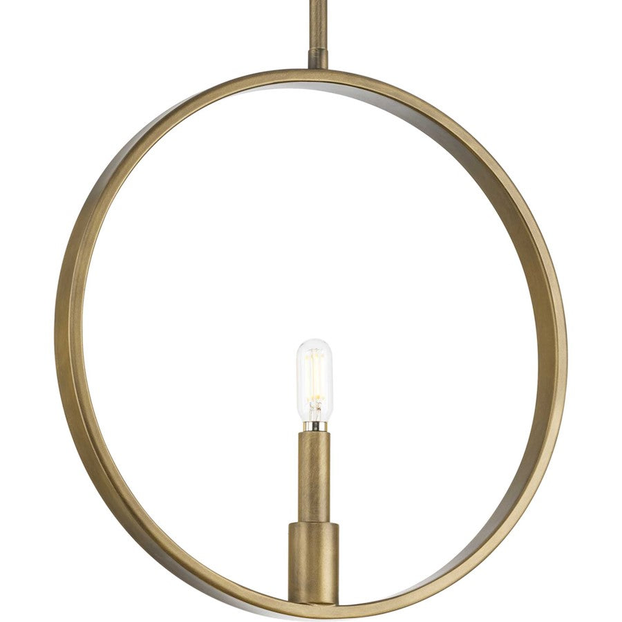 Progress Lighting Breckenridge 1 Light Pendant, Aged Bronze - P500412-196