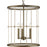 Progress Lighting Lattimore 3 Light Hall & Foyer Light, Aged Brass - P500418-161