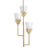 Progress Lighting Pinellas 12" Pendant, Gold/Gloss Opal - P500445-205