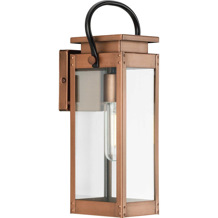 Progress Union Square 1 Light 15" Outdoor Wall Lantern, Copper - P560004-169