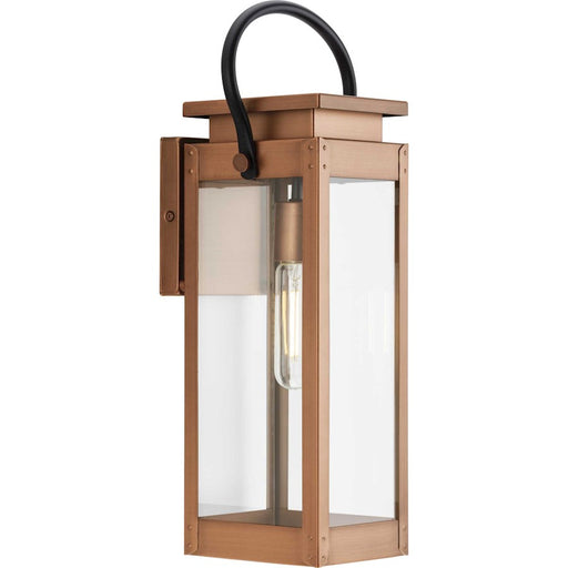 Progress Union Square 1 Light 19" Outdoor Wall Lantern, Copper - P560005-169