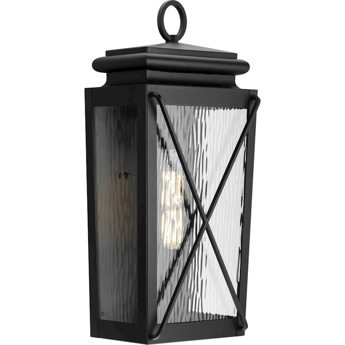 Progress Wakeford 1 Light 21" Outdoor Wall Lantern, BK/Water - P560262-031