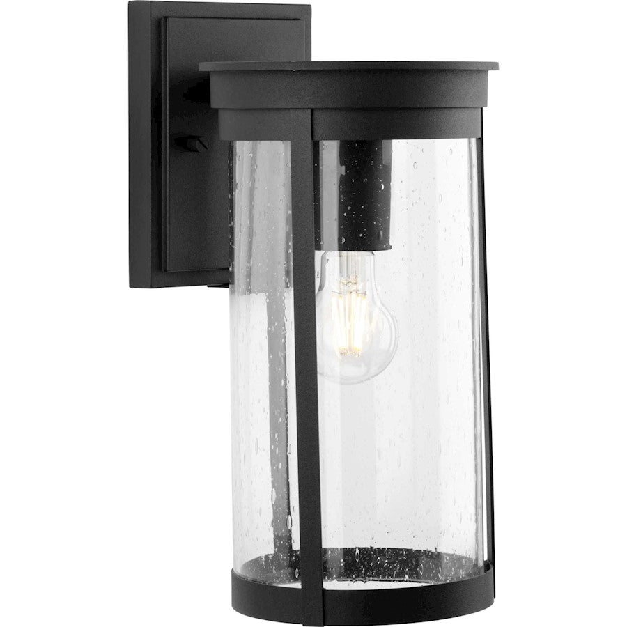 Progress Lighting Belden 7" Outdoor Wall Lantern, Black/Seed - P560272-031