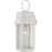 Progress Point Dume Hook Pond 1Lt LG Wall Lantern, WH/Clear/Silver - P560306-192