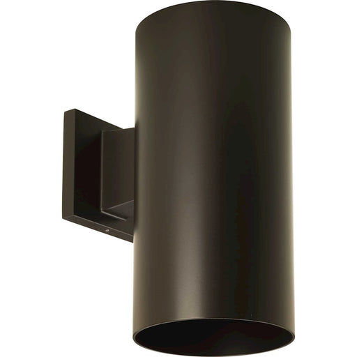 Progress Cylinder 1 Light 6" Outdoor LED Wall Lantern, Bronze - P5641-20-30K