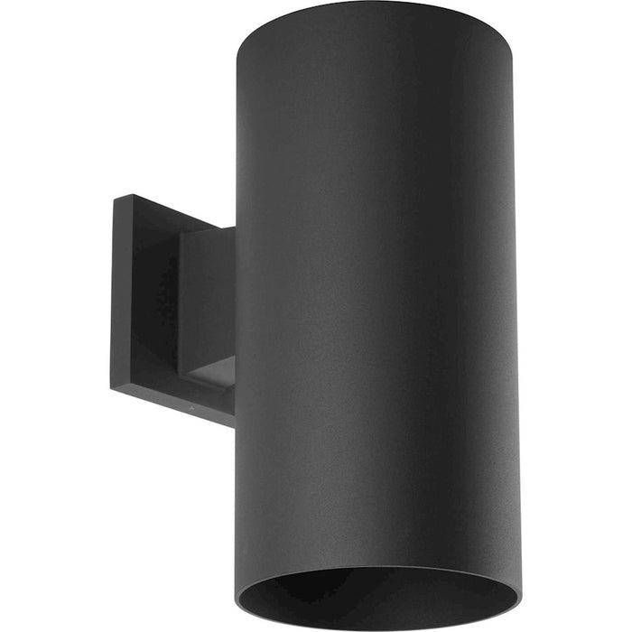 Progress Cylinder 1 Light 6" Outdoor LED Wall Lantern, Black - P5641-31-30K