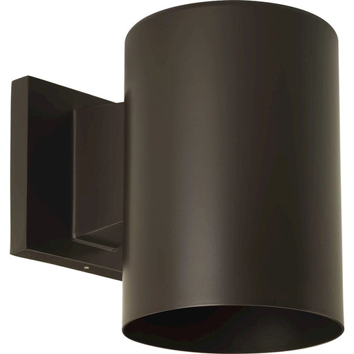 Progress Cylinder 1 Light 5" Outdoor LED Wall Lantern, Bronze - P5674-20-30K