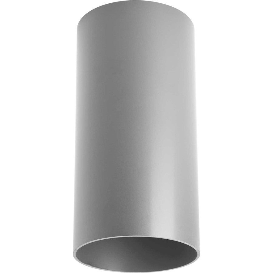 Progress Cylinder 1 Light 6" Outdoor LED Flush, Metallic Gray - P5741-82-30K