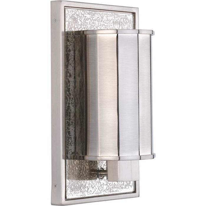 Progress Point Dume Latigo Bay 1Lt Wall Sconce, Nickel/Mercury - P710065-009