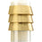 Progress Point Dume Sandbar 1Lt Wall Sconce, Brass/Milk Glass - P710068-160