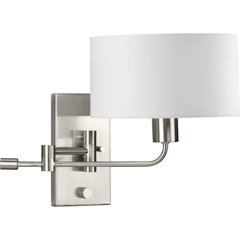 Progress Lighting Carrick 1 Light Summer Linen Wall Light