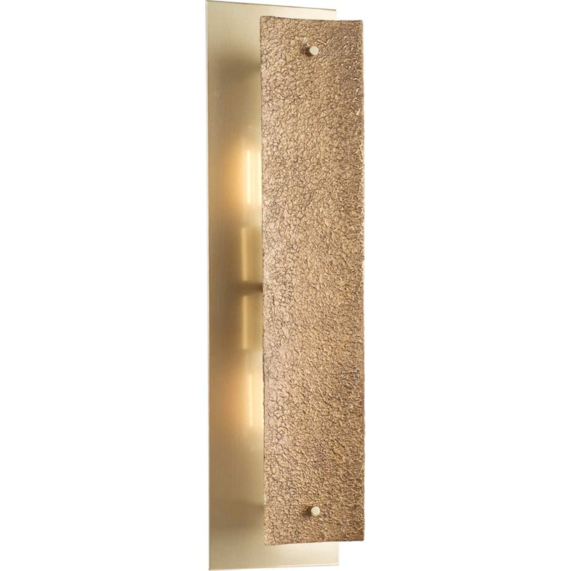Progress Lighting Lusail 5.87"W Wall Bracket Light, Soft Gold - P710122-205