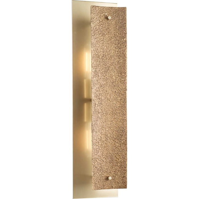 Progress Lighting Lusail 5.87"W Wall Bracket Light, Soft Gold - P710122-205