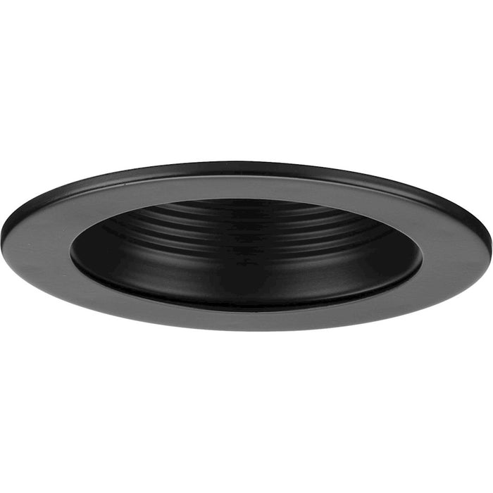 Progress Lighting 1 Light 4" Recessed Step Baffle Trim, Bronze - P804000-020