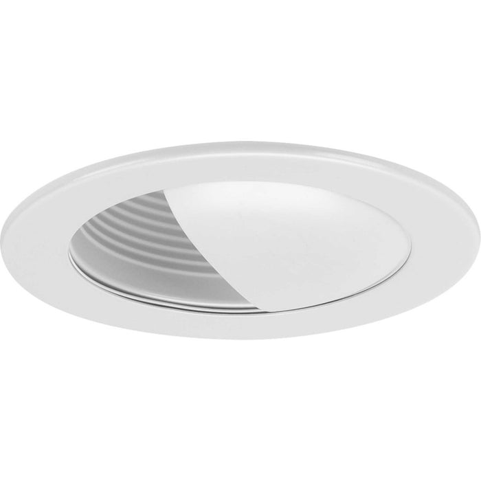 Progress Lighting 1 Light 4" Recessed Wall Washer Trim, White - P804004-028