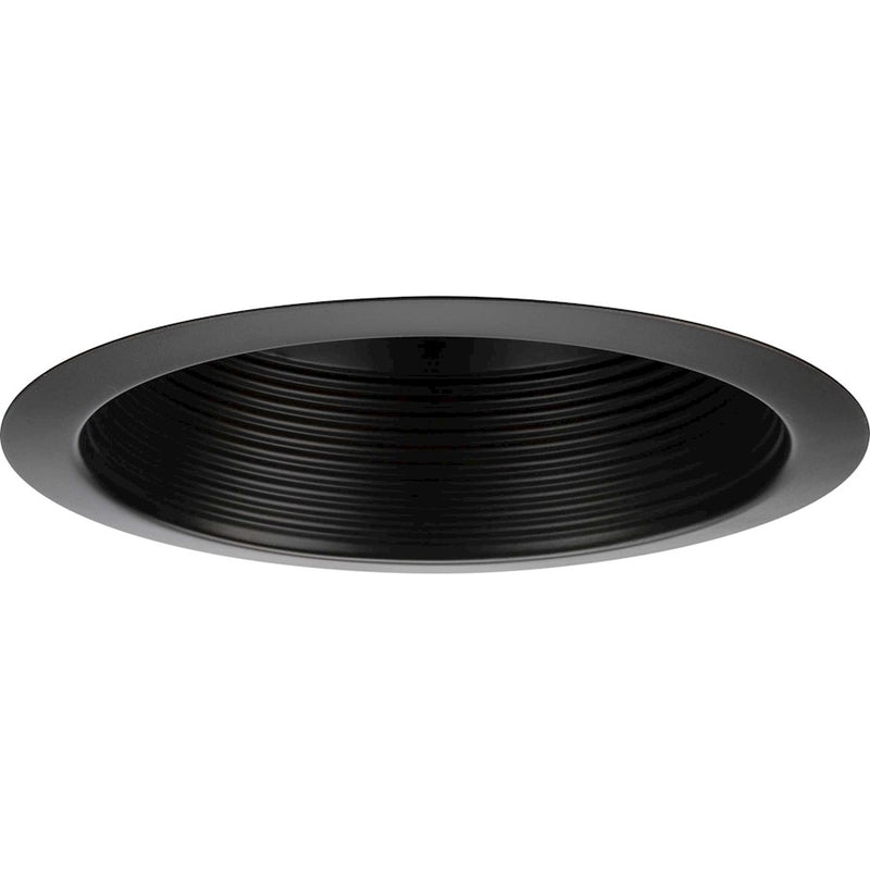 Progress Lighting 1 Light 6" Recessed Step Baffle Trim, Bronze - P806000-020