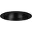 Progress Lighting 1 Light 6" Recessed Open Trim, Black - P806001-031