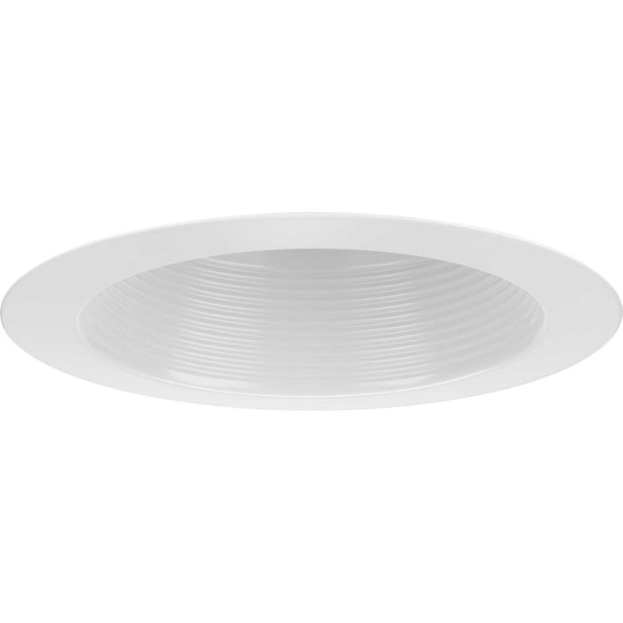 Progress Lighting 1 Light 6" Recessed Splay Baffle Trim, White - P806002-028