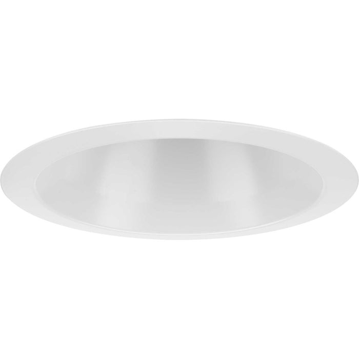 Progress Lighting 1 Light 6" Recessed 6007 Open Trim, Satin White - P806007-028