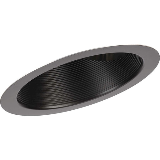 Progress 1 Light 6" Recessed Sloped Ceiling Step Baffle Trim, BZ - P806008-020