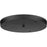 Progress Lighting Round Canopy Kit, Matte Black - P8403-31M