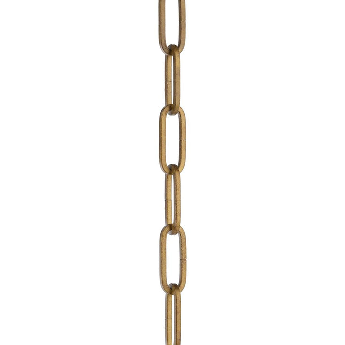 Progress 4' Of 9 Gauge Square Profile Accessory Chain, Gold - P8755-204