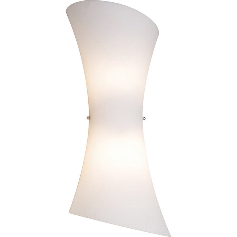 ET2 Lighting Conico 2-Light Wall Mount, Satin Nickel - E20412-09