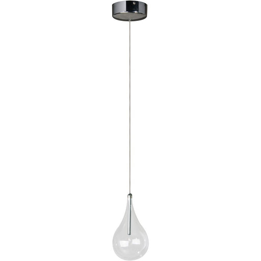 ET2 Lighting Larmes 1-Light Pendant, Polished Chrome - E23111-18