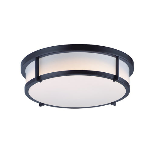 Maxim Lighting Rogue 3-Light Flush Mount E26, Black - 10270WTBK