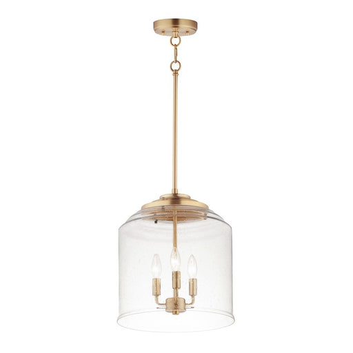 Maxim Lighting Acadia 3 Light Multi-Light Pendant, Heritage - 12273CDHR