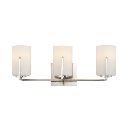 Maxim Lighting Dart 3-Light Bath Vanity, Satin Nickel - 21283SWSN