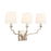 OPEN BOX ITEM: Capital Lighting Ophelia 3-Light Vanity, Gold - CL138731WG-698