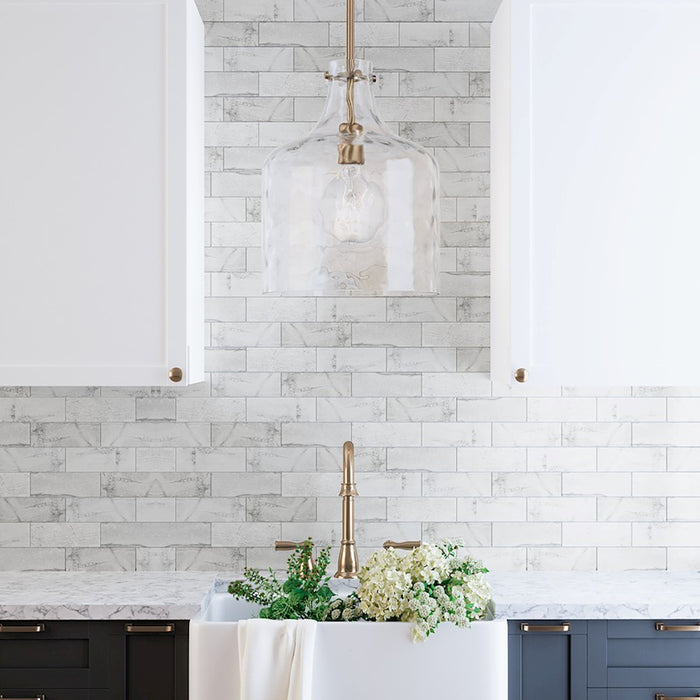 OPEN BOX ITEM: HomePlace by Capital Lighting 1 Light Pendant, Bronze