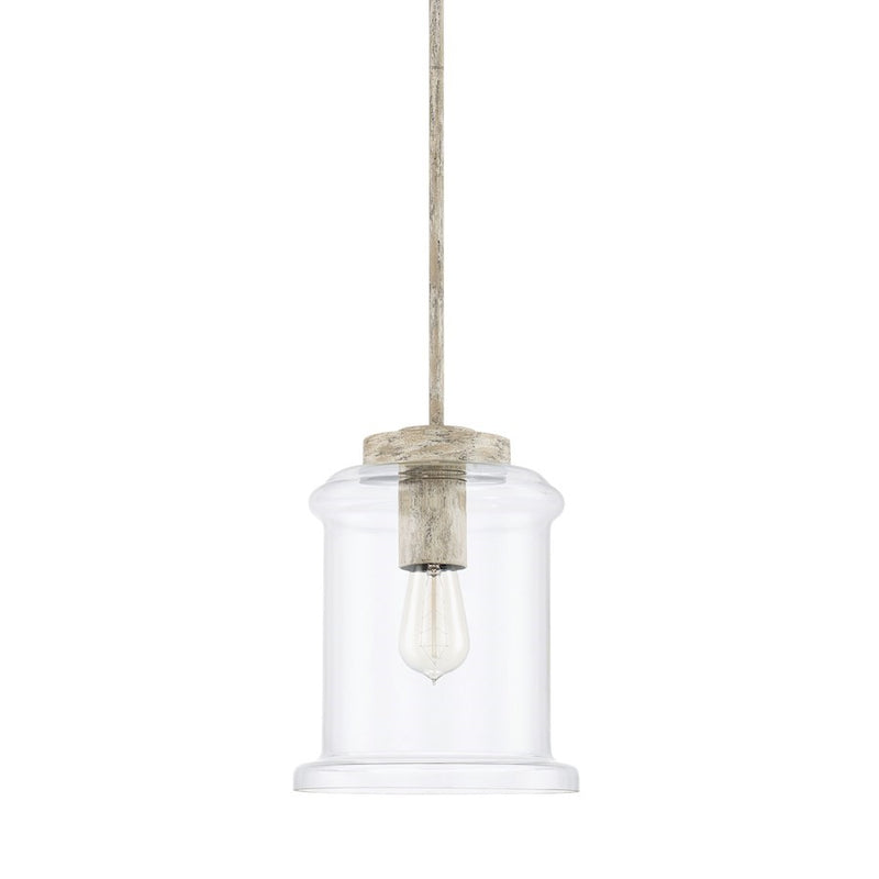 OPEN BOX ITEM: Capital Lighting Kayla 1 Light Pendant, Mystic Sand