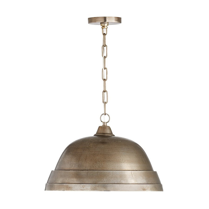 OPEN BOX: Capital Lighting 1 Light 18" Pendant, Oxidized Nickel - 330311XN