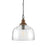 OPEN BOX ITEM: Capital Lighting 1-Light Pendant, Grey Wash Iron Silk