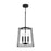 OPEN BOX: Capital Lighting Thea 4-Light Small Foyer, Matte Black - CL537641MB