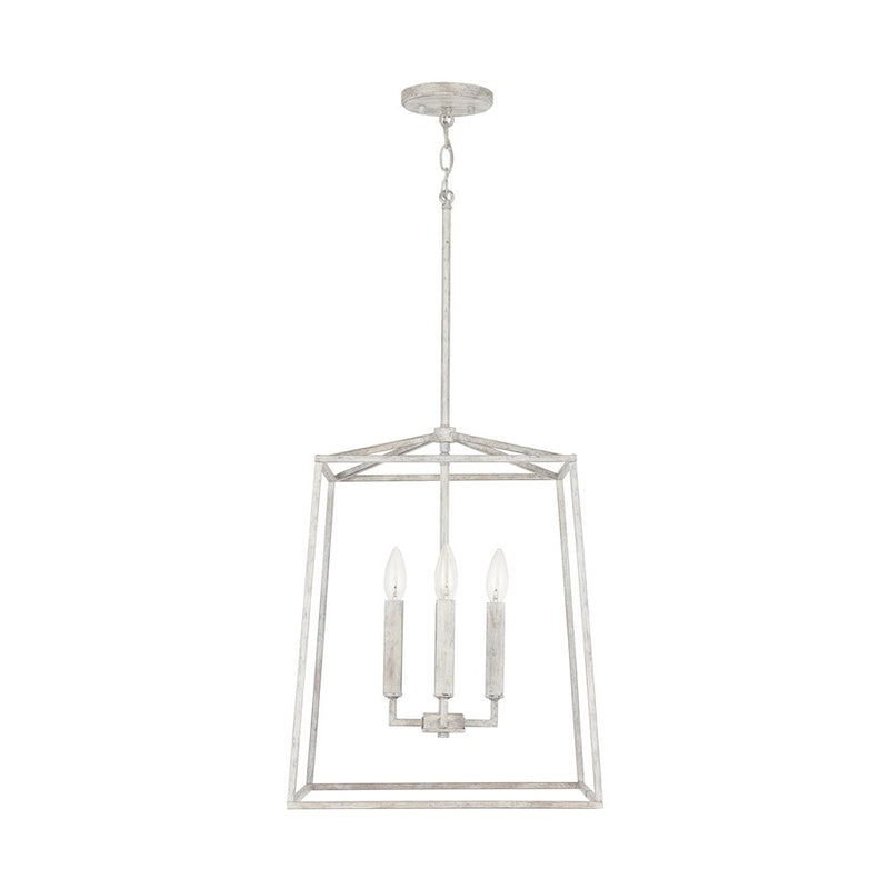 OPEN BOX: Capital Lighting Thea 4-Light Medium Foyer, Mystic Sand - 537642MS