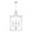 OPEN BOX:Capital Lighting Abbie 4 Light Foyer in Polished Nickel - 542641PN