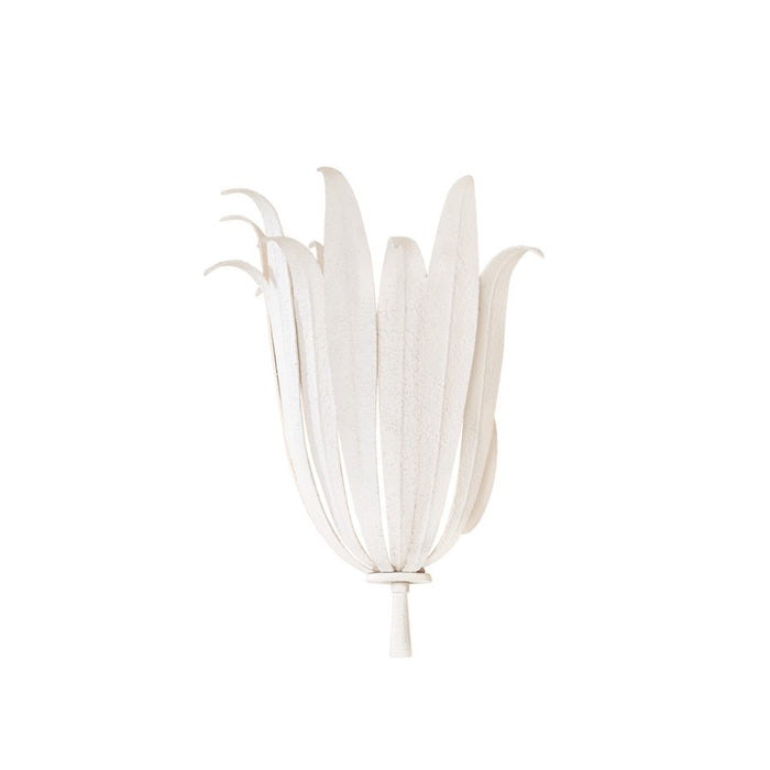 OPEN BOX: Capital Lighting Eden 1 Light Wall Sconce, White - CL649511XW