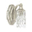 OPEN BOX: Capital Blakely 1 Light Sconce 7.75", Antique Silver - CL8521AS-CR