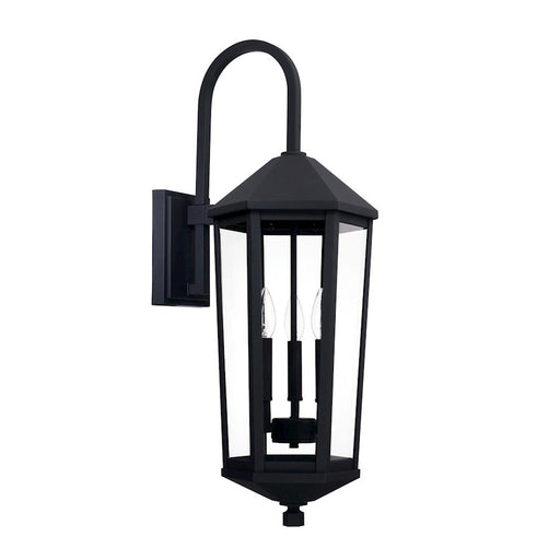 OPEN BOX: Capital Ellsworth 3 Light Outdoor Wall Mount, Black - CL926931BK